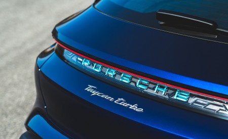 2022 Porsche Taycan Turbo Cross Turismo (Color: Gentian Blue) Badge Wallpapers 450x275 (76)