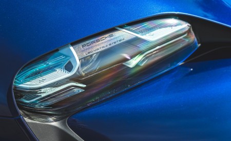 2022 Porsche Taycan Turbo Cross Turismo (Color: Gentian Blue) Headlight Wallpapers 450x275 (75)