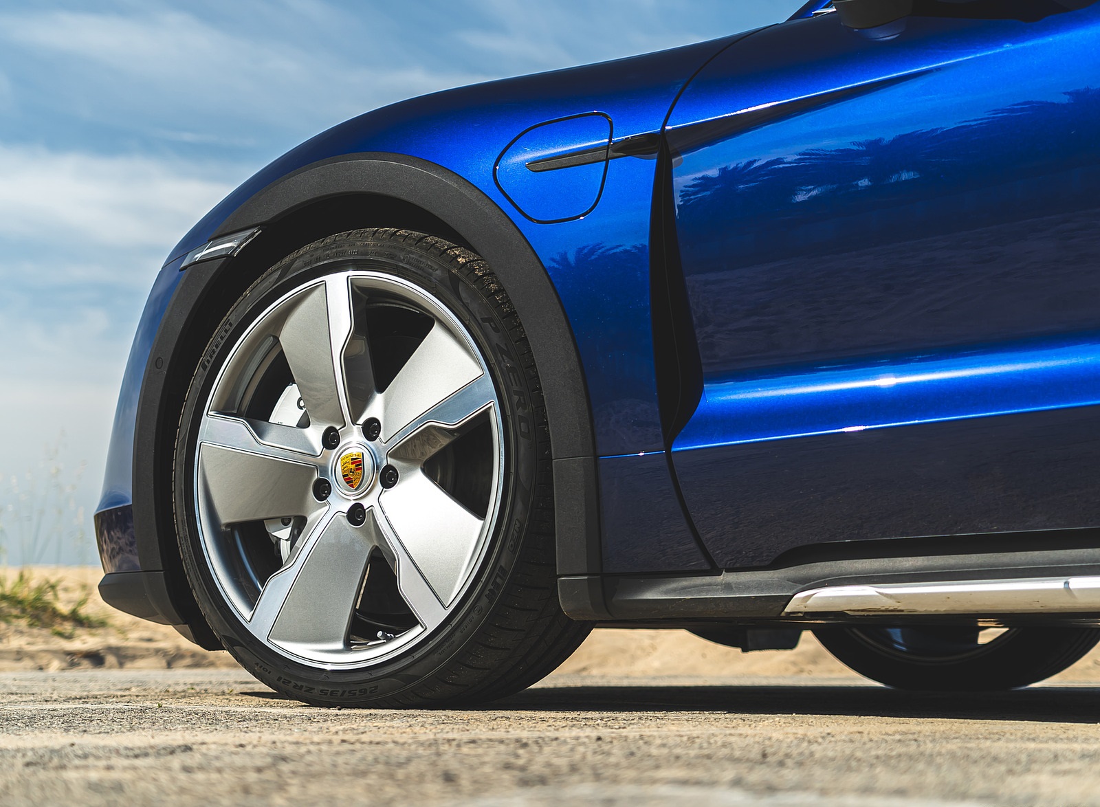 2022 Porsche Taycan Turbo Cross Turismo (Color: Gentian Blue) Wheel Wallpapers #71 of 107