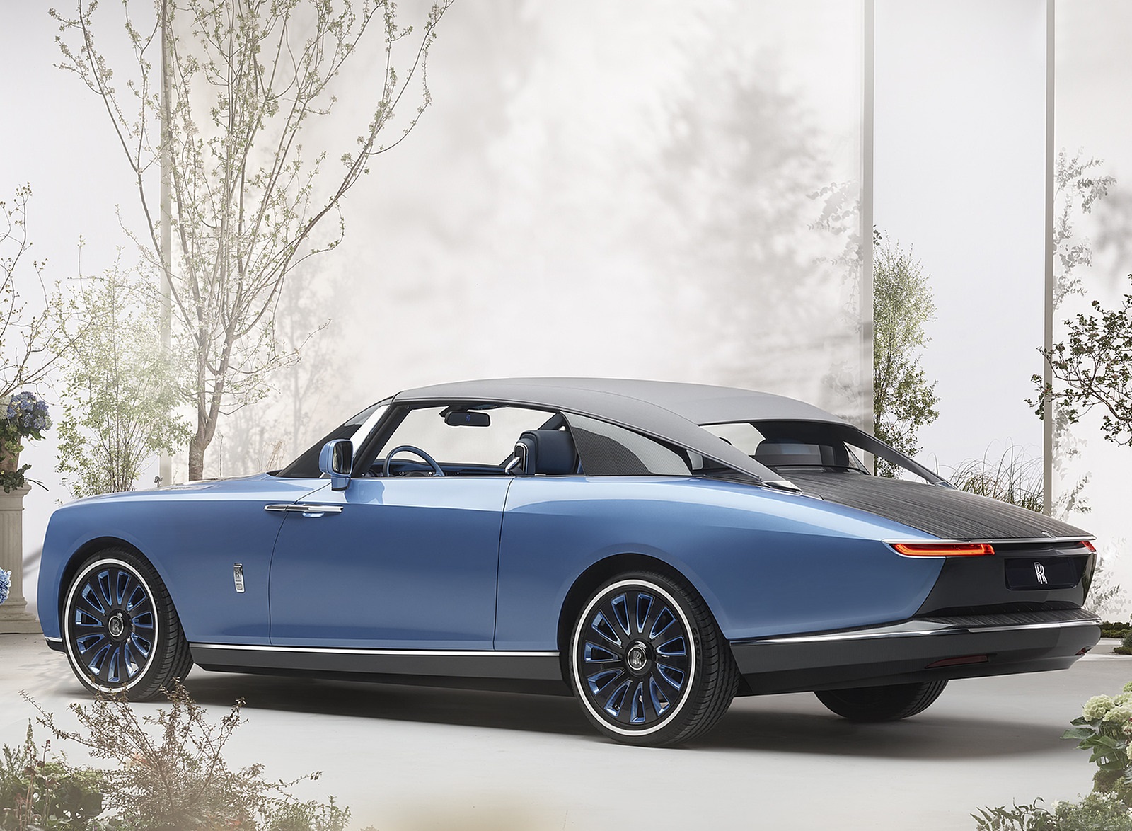 2021 Rolls-Royce Boat Tail Rear Three-Quarter Wallpapers (3)