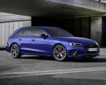 2022 Audi A4 Avant S Line Competition Plus (Color: Navarra Blue Metallic) Front Three-Quarter Wallpapers 150x120 (7)