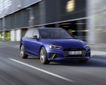 2022 Audi A4 Avant S Line Competition Plus (Color: Navarra Blue Metallic) Front Three-Quarter Wallpapers 150x120