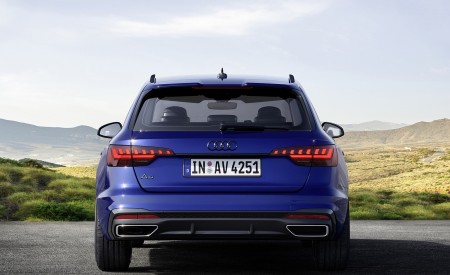 2022 Audi A4 Avant S Line Competition Plus (Color: Navarra Blue Metallic) Rear Wallpapers 450x275 (11)