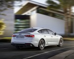 2022 Audi A5 Sportback S Line Competition Plus (Color: Glacier White Metallic) Rear Three-Quarter Wallpapers 150x120