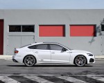 2022 Audi A5 Sportback S Line Competition Plus (Color: Glacier White Metallic) Side Wallpapers 150x120