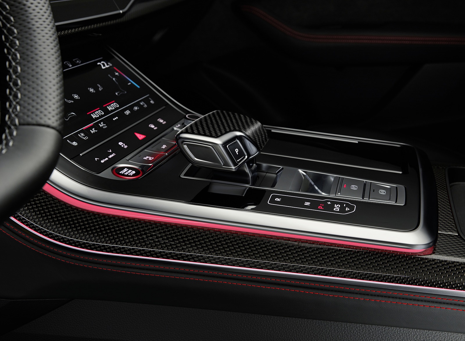 2022 Audi Q8 S Line Competition Plus Central Console Wallpapers #27 of 34