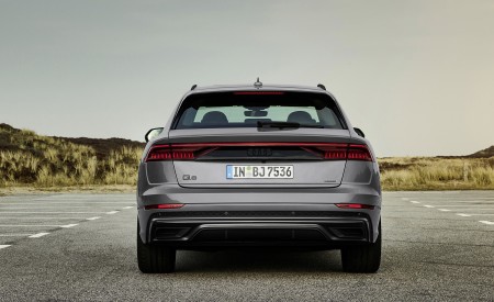 2022 Audi Q8 S Line Competition Plus (Color: Nardo Gray) Rear Wallpapers 450x275 (14)
