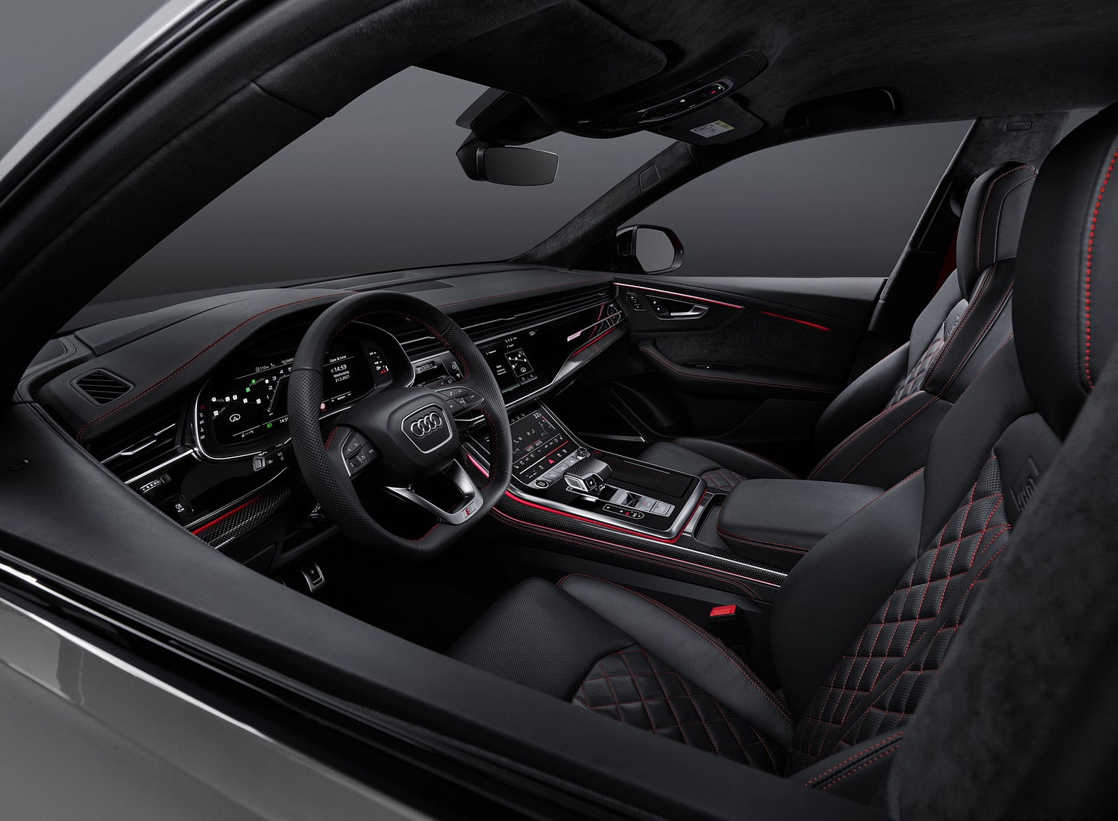 2022 Audi Q8 S Line Competition Plus Interior Wallpapers #28 of 34