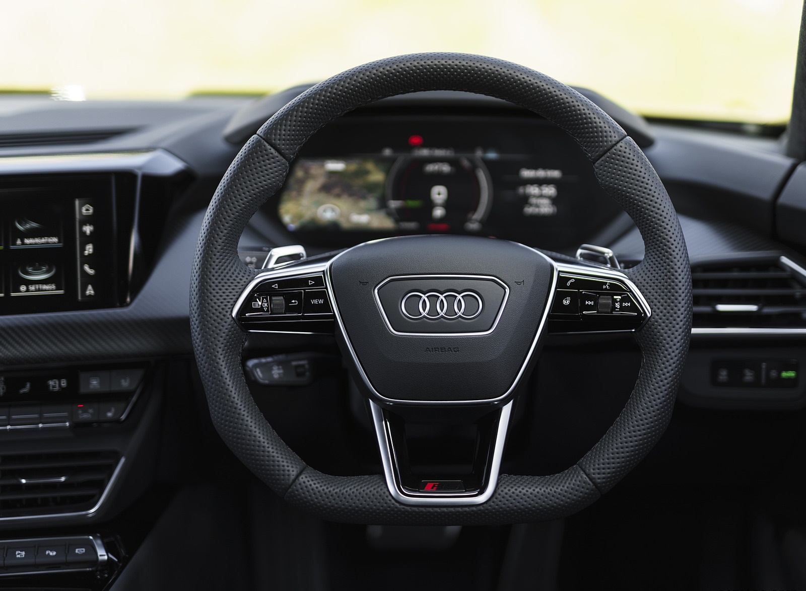 2022 Audi RS e-tron GT (UK-Spec) Interior Steering Wheel Wallpapers  #40 of 50