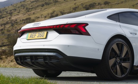 2022 Audi e-tron GT (UK-Spec) Rear Wallpapers 450x275 (30)