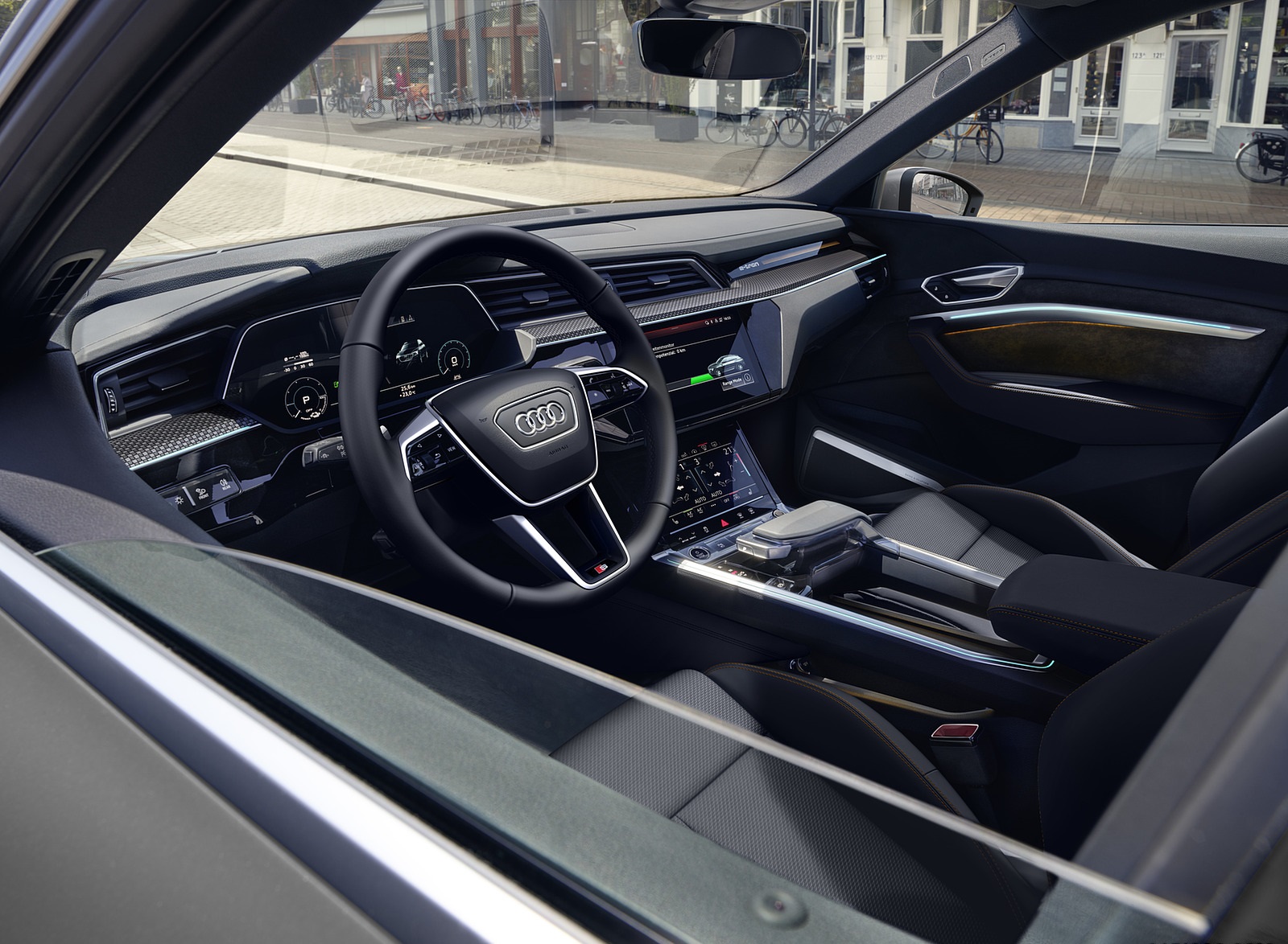 2022 Audi e-tron Interior Wallpapers (5)