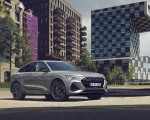 2022 Audi e-tron Sportback S Line Black Edition (Color: Chronos Grey Metallic) Front Three-Quarter Wallpapers 150x120