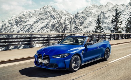 2022 BMW M4 Competition Convertible M xDrive Front Three-Quarter Wallpapers 450x275 (8)