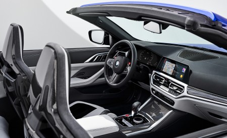 2022 BMW M4 Competition Convertible M xDrive Interior Detail Wallpapers 450x275 (71)