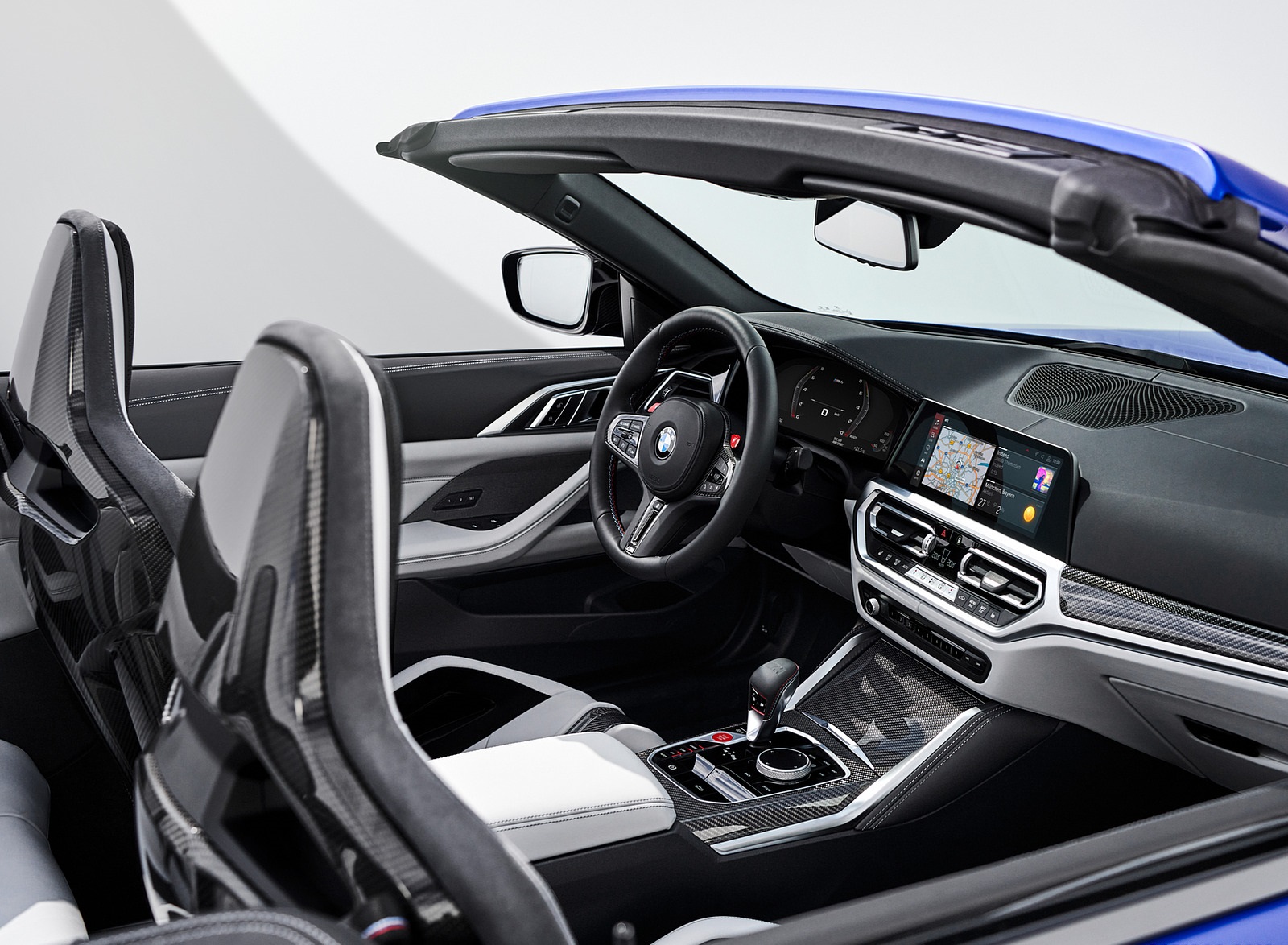 2022 BMW M4 Competition Convertible M xDrive Interior Detail Wallpapers #71 of 98