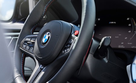 2022 BMW M4 Competition Convertible M xDrive Interior Steering Wheel Wallpapers 450x275 (79)