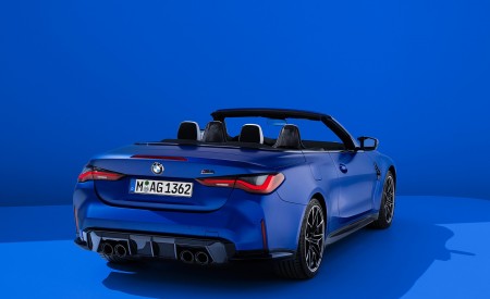 2022 BMW M4 Competition Convertible M xDrive Rear Wallpapers  450x275 (96)