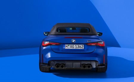 2022 BMW M4 Competition Convertible M xDrive Rear Wallpapers 450x275 (95)