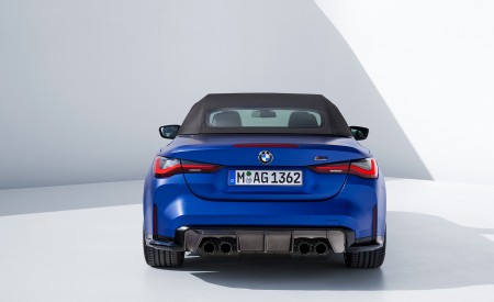 2022 BMW M4 Competition Convertible M xDrive Rear Wallpapers 450x275 (53)
