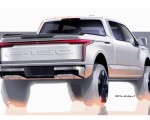 2022 Ford F-150 Lightning Design Sketch Wallpapers  150x120 (25)