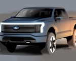 2022 Ford F-150 Lightning Design Sketch Wallpapers  150x120