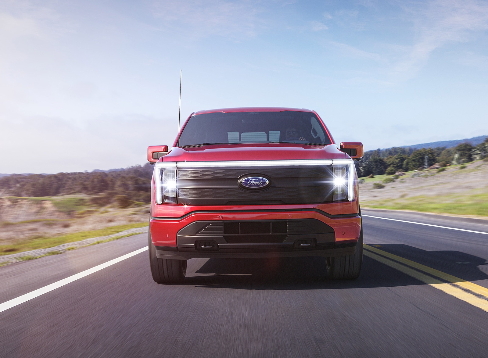 2022 Ford F-150 Lightning Lariat Front Wallpapers #2 of 45