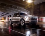 2022 Ford F-150 Lightning Platinum Front Three-Quarter Wallpapers 150x120