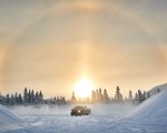 2022 Ford F-150 Lightning Testing in Alaska Front Three-Quarter Wallpapers 150x120