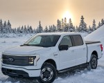 2022 Ford F-150 Lightning Testing in Alaska Front Three-Quarter Wallpapers 150x120 (33)