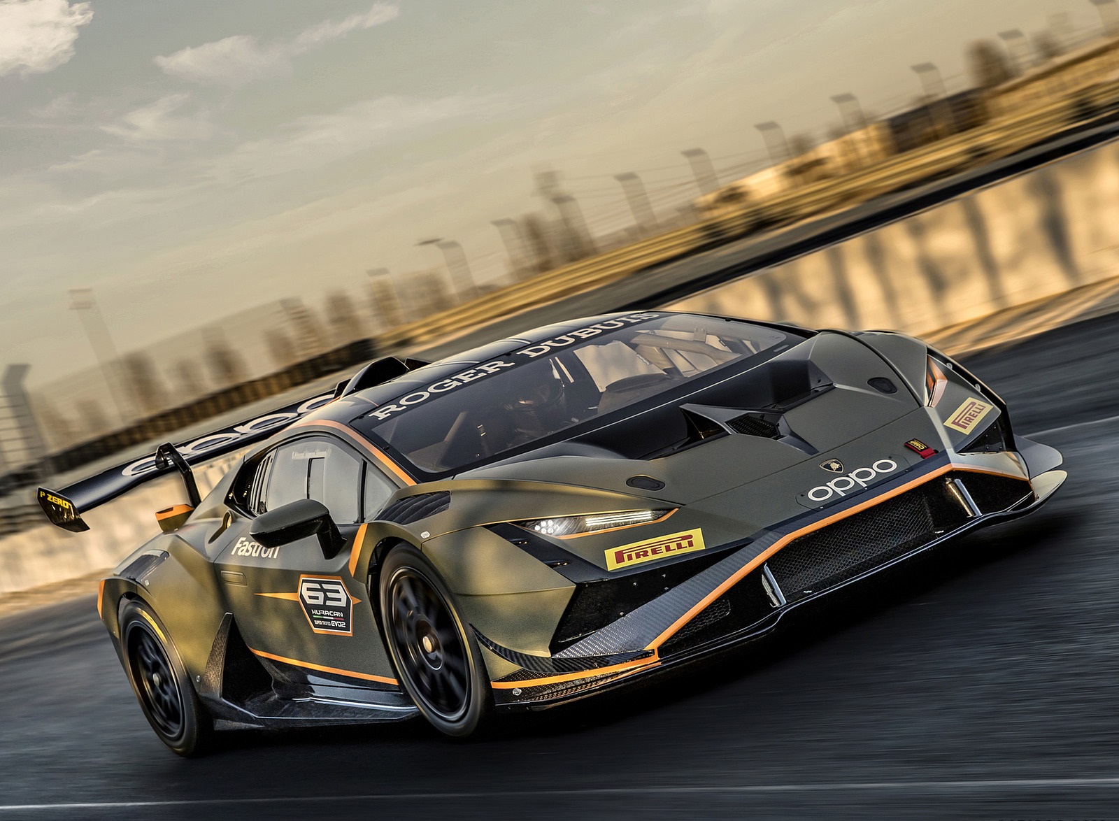 2022 Lamborghini Huracán Super Trofeo EVO2 Front Three-Quarter Wallpapers (5)