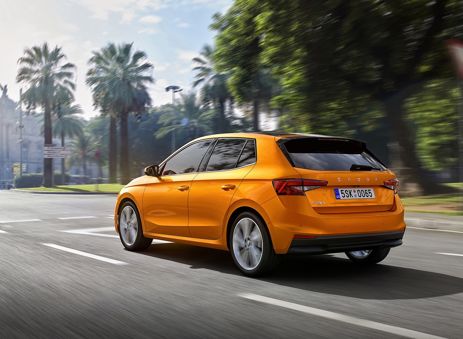 2022 Škoda Fabia Rear Three-Quarter Wallpapers (3)