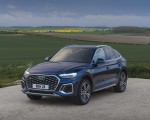 2021 Audi Q5 Sportback (UK-Spec) Front Three-Quarter Wallpapers 150x120