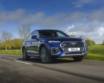 2021 Audi Q5 Sportback (UK-Spec) Front Three-Quarter Wallpapers 150x120