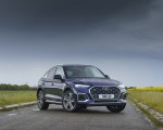 2021 Audi Q5 Sportback (UK-Spec) Front Three-Quarter Wallpapers 150x120