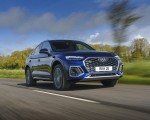 2021 Audi Q5 Sportback (UK-Spec) Front Three-Quarter Wallpapers 150x120