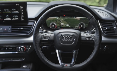 2021 Audi Q5 Sportback (UK-Spec) Interior Steering Wheel Wallpapers 450x275 (83)