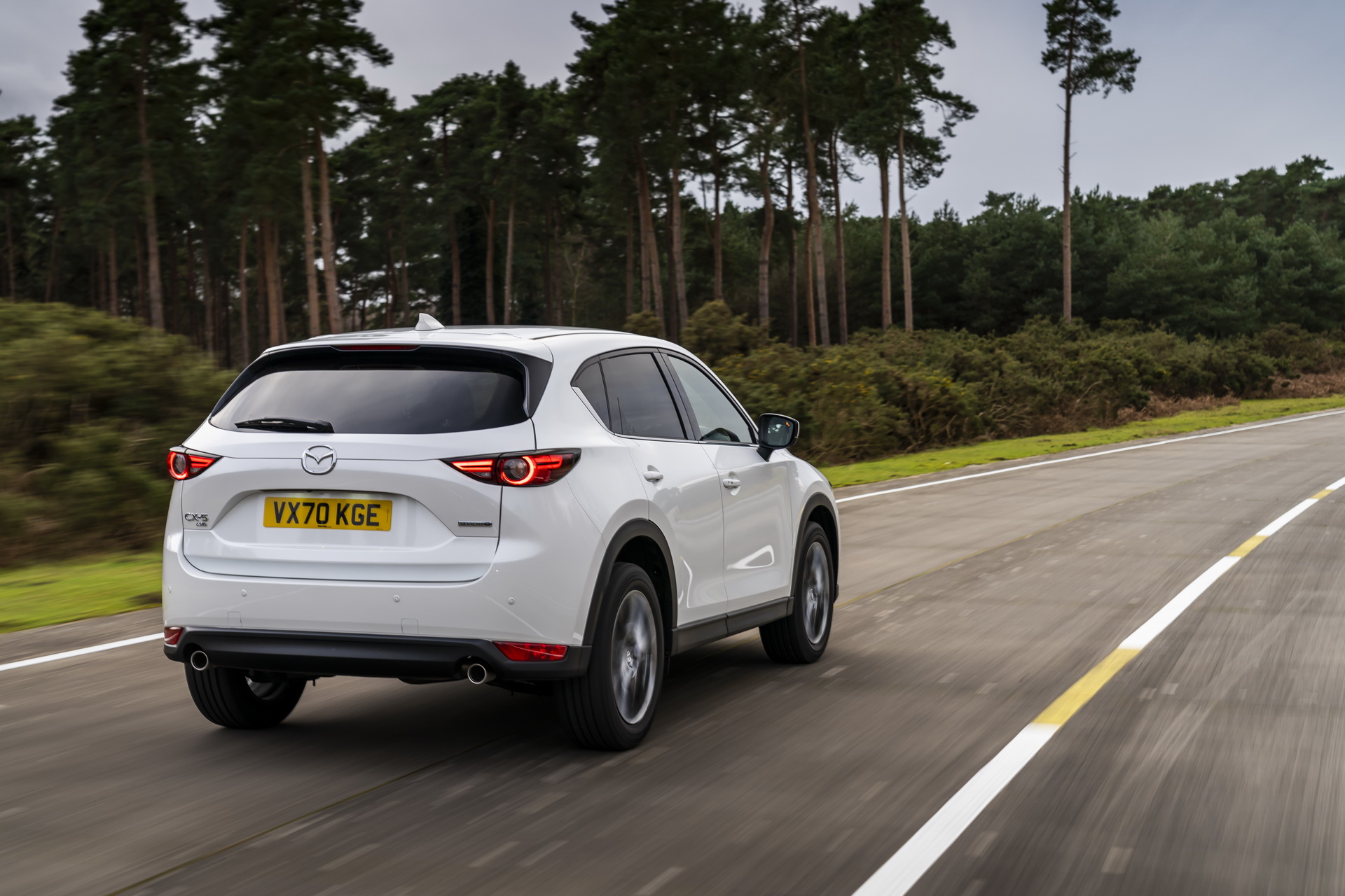 2021 Mazda CX-5 GT Sport Rear Three-Quarter Wallpapers (4)