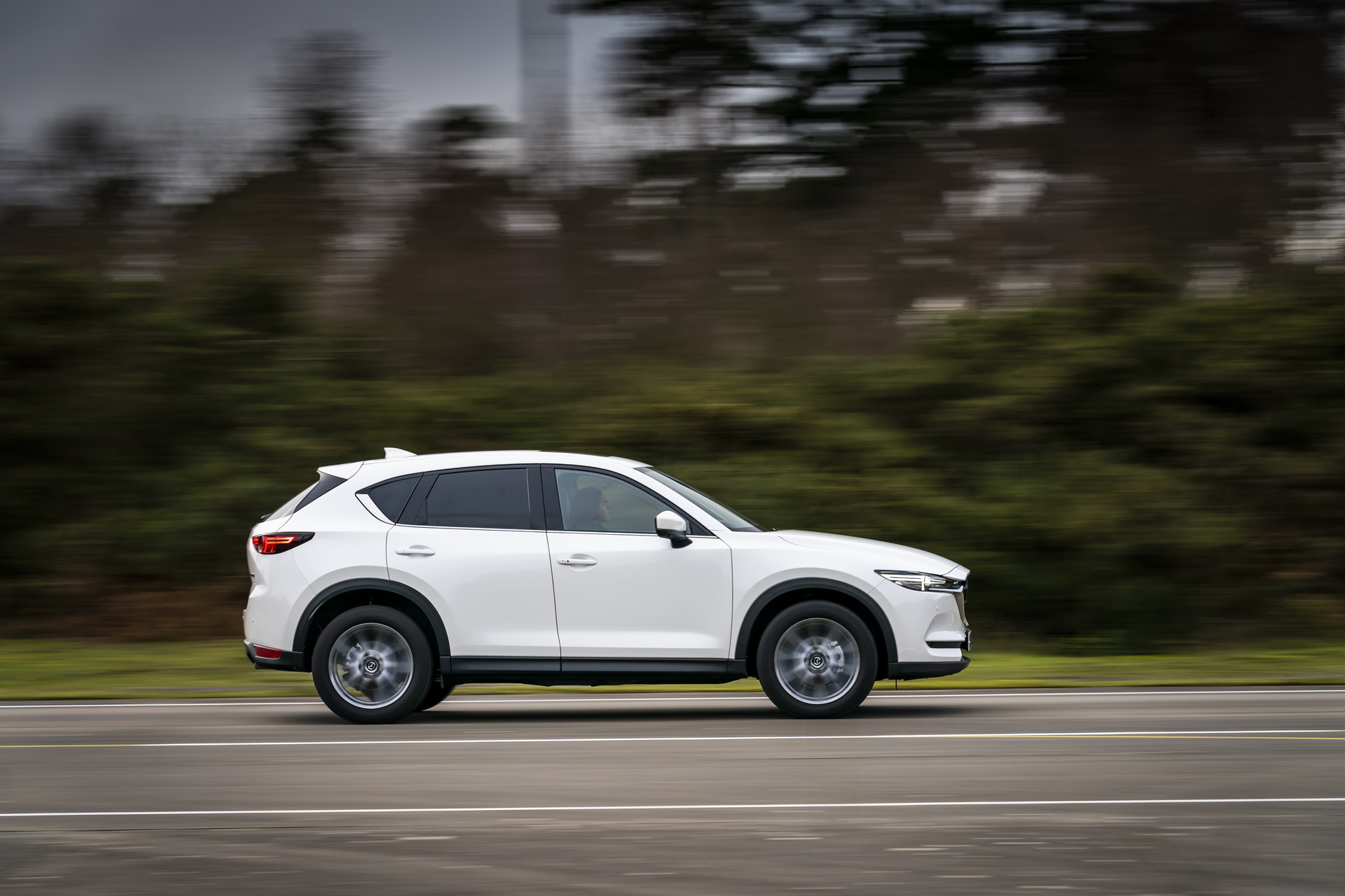 2021 Mazda CX-5 GT Sport Side Wallpapers (5)