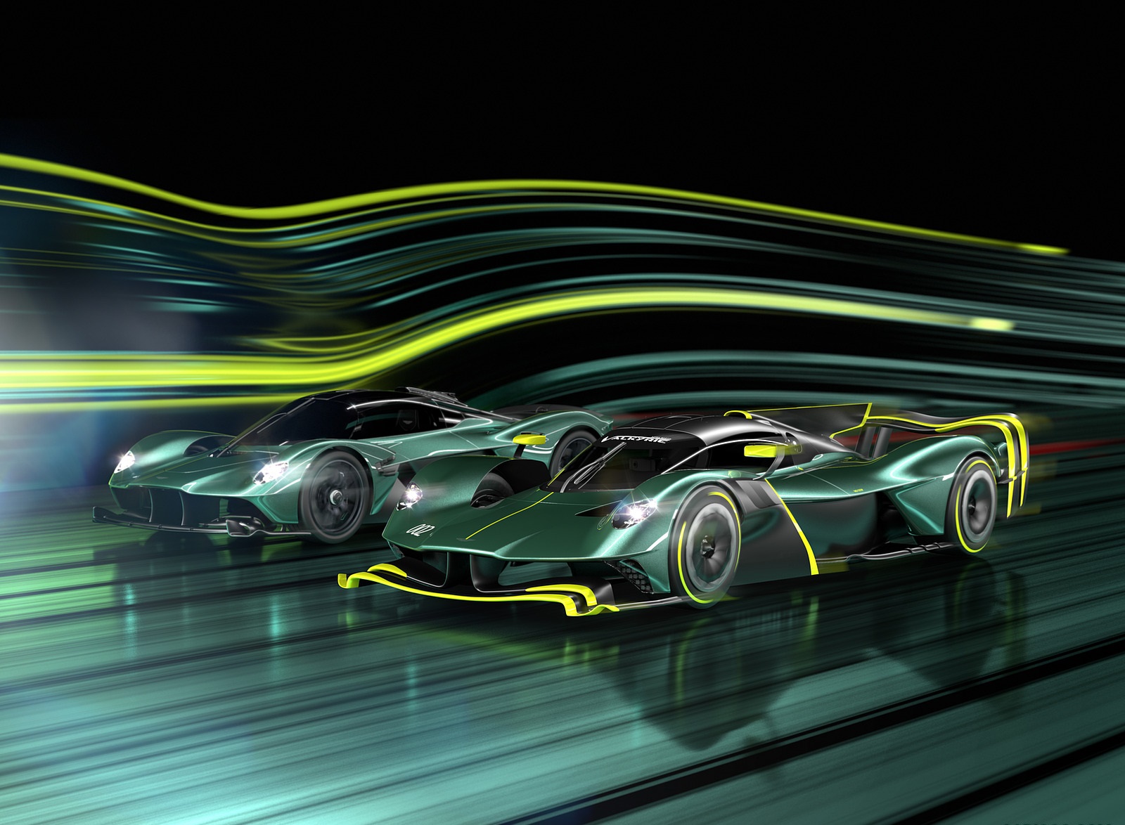 2022 Aston Martin Valkyrie AMR Pro Front Three-Quarter Wallpapers (2)