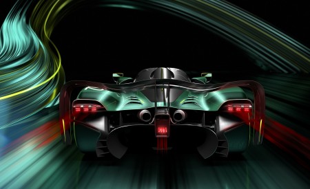 2022 Aston Martin Valkyrie AMR Pro Rear Wallpapers 450x275 (6)