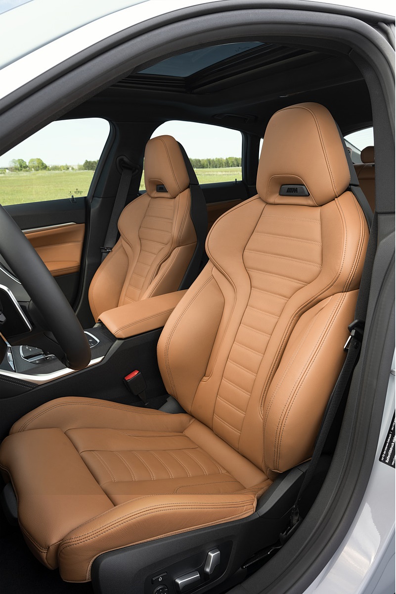 2022 BMW 4 Series 430i Gran Coupé Interior Front Seats Wallpapers #32 of 37