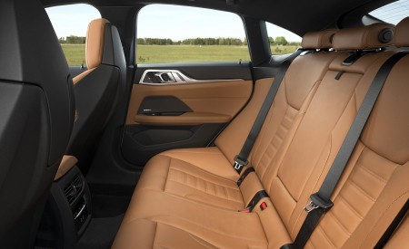 2022 BMW 4 Series 430i Gran Coupé Interior Rear Seats Wallpapers 450x275 (33)