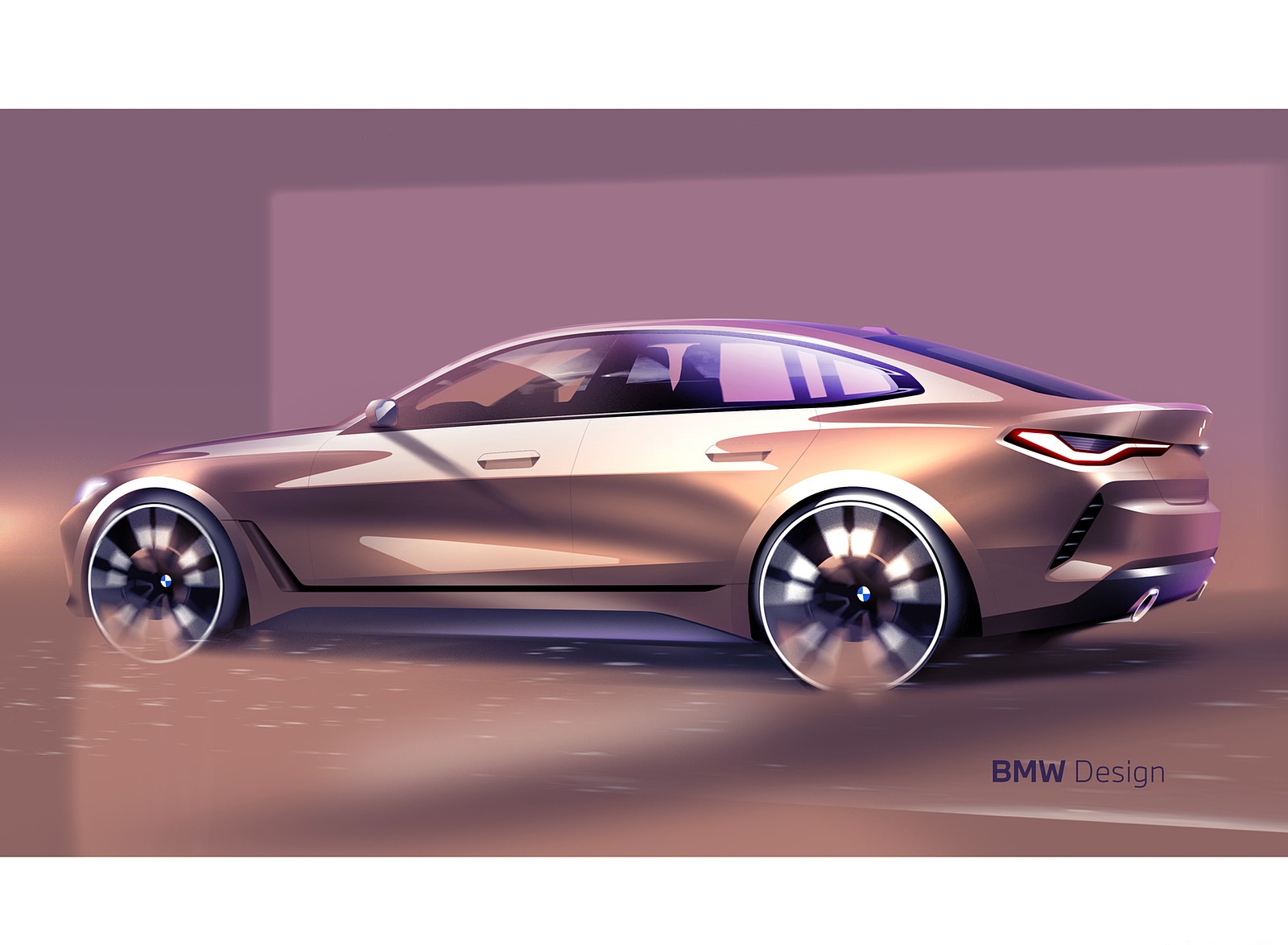 2022 BMW 4 Series Gran Coupé Design Sketch Wallpapers #37 of 37
