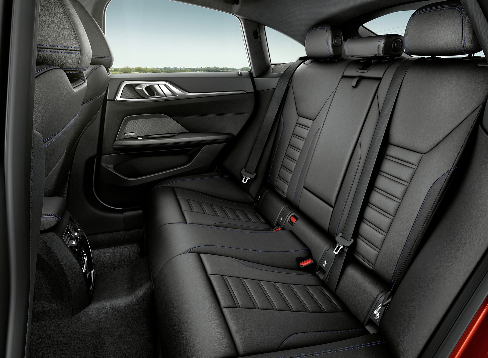 2022 BMW 4 Series M440i xDrive Gran Coupé Interior Rear Seats Wallpapers #33 of 143