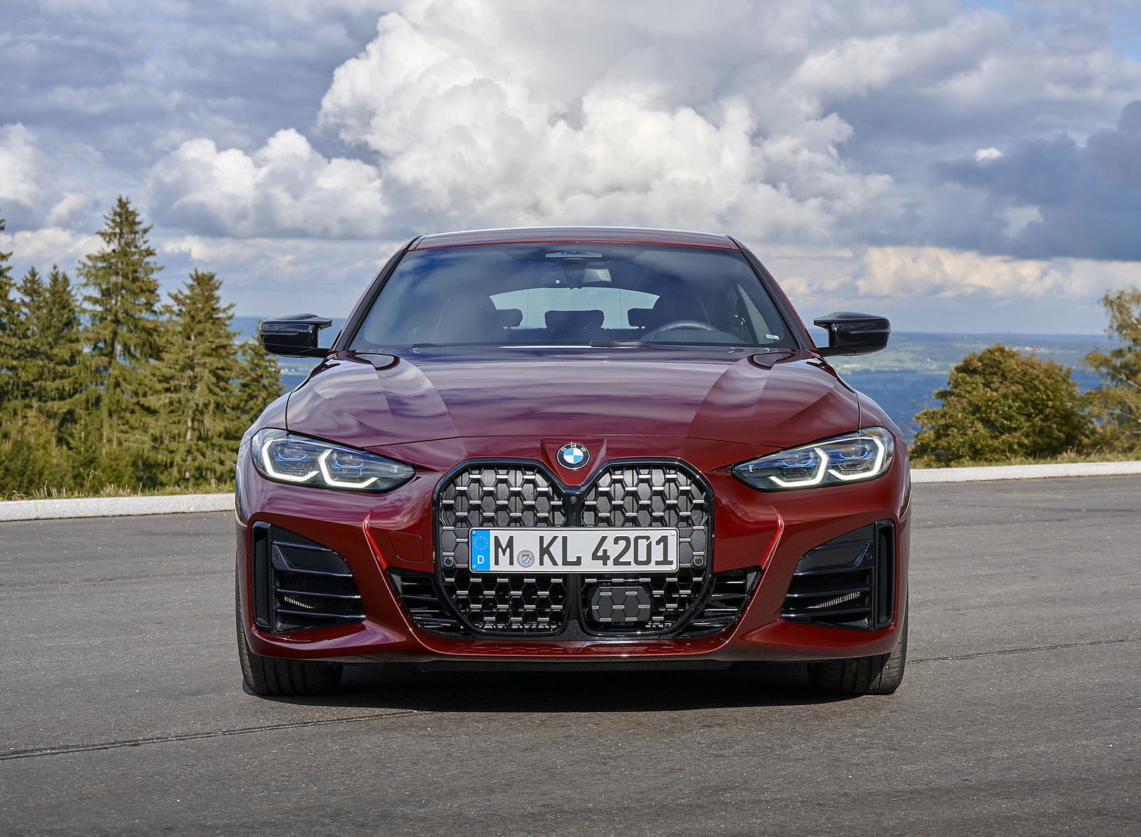 2022 BMW M440i xDrive Gran Coupe (Color: Aventurine Red) Front Wallpapers #103 of 143