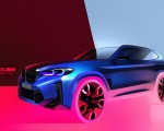 2022 BMW X3 M Competition Design Sketch Wallpapers  150x120