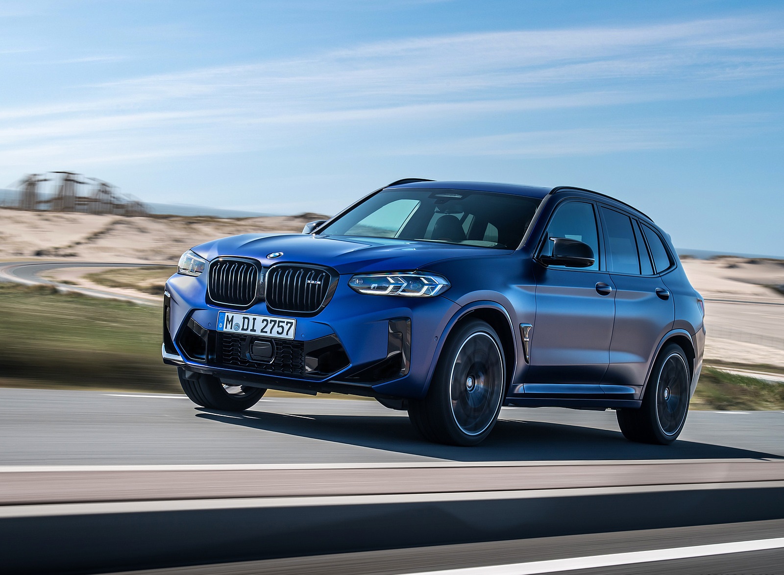 2022 BMW X3 M Competition Front Three-Quarter Wallpapers  (4)