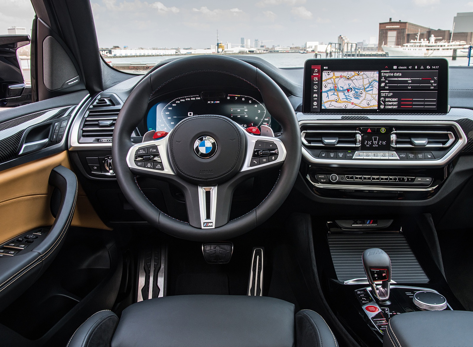 2022 BMW X3 M Competition Interior Cockpit Wallpapers  #46 of 58
