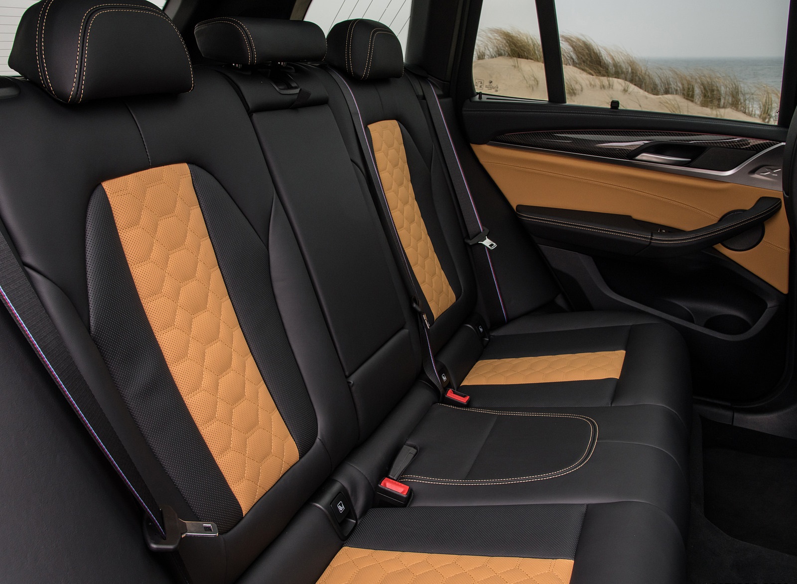 2022 BMW X3 M Competition Interior Rear Seats Wallpapers #51 of 58