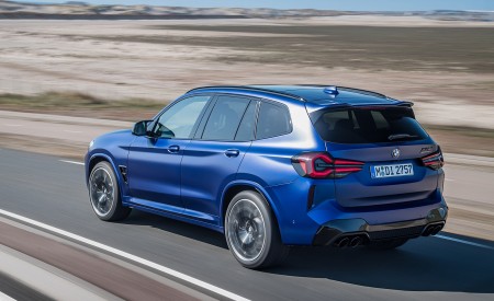 2022 BMW X3 M Competition Rear Three-Quarter Wallpapers 450x275 (8)